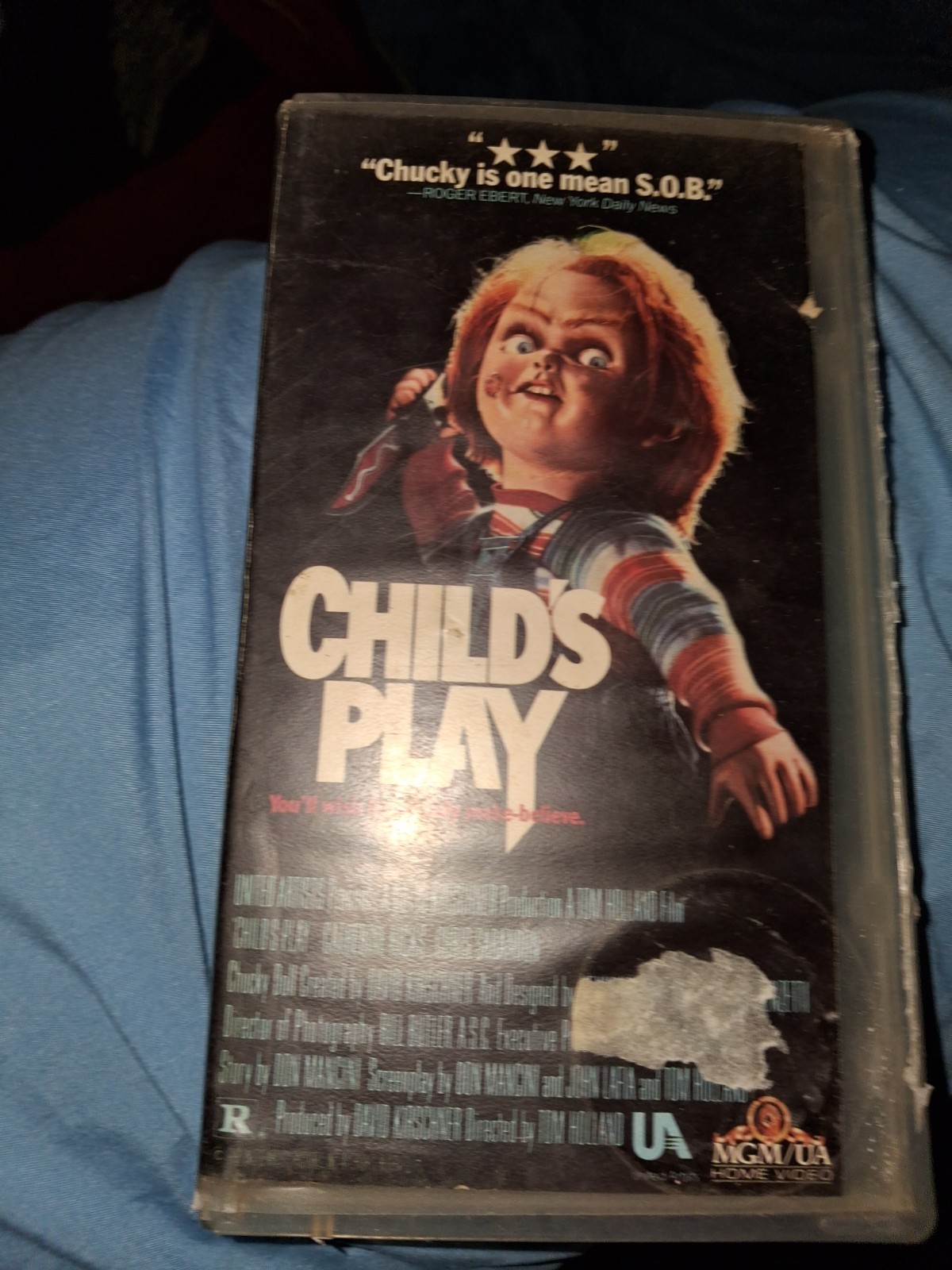 📼 VINTAGE 📼 Child\'s Play 📼 (VHS, 1989) 📼 Former Rental 📼 TESTED 📼 📼 VINTAGE 📼 Child\'s Play 📼 (VHS, 1989) 📼 Former Rental 📼 TESTED 📼