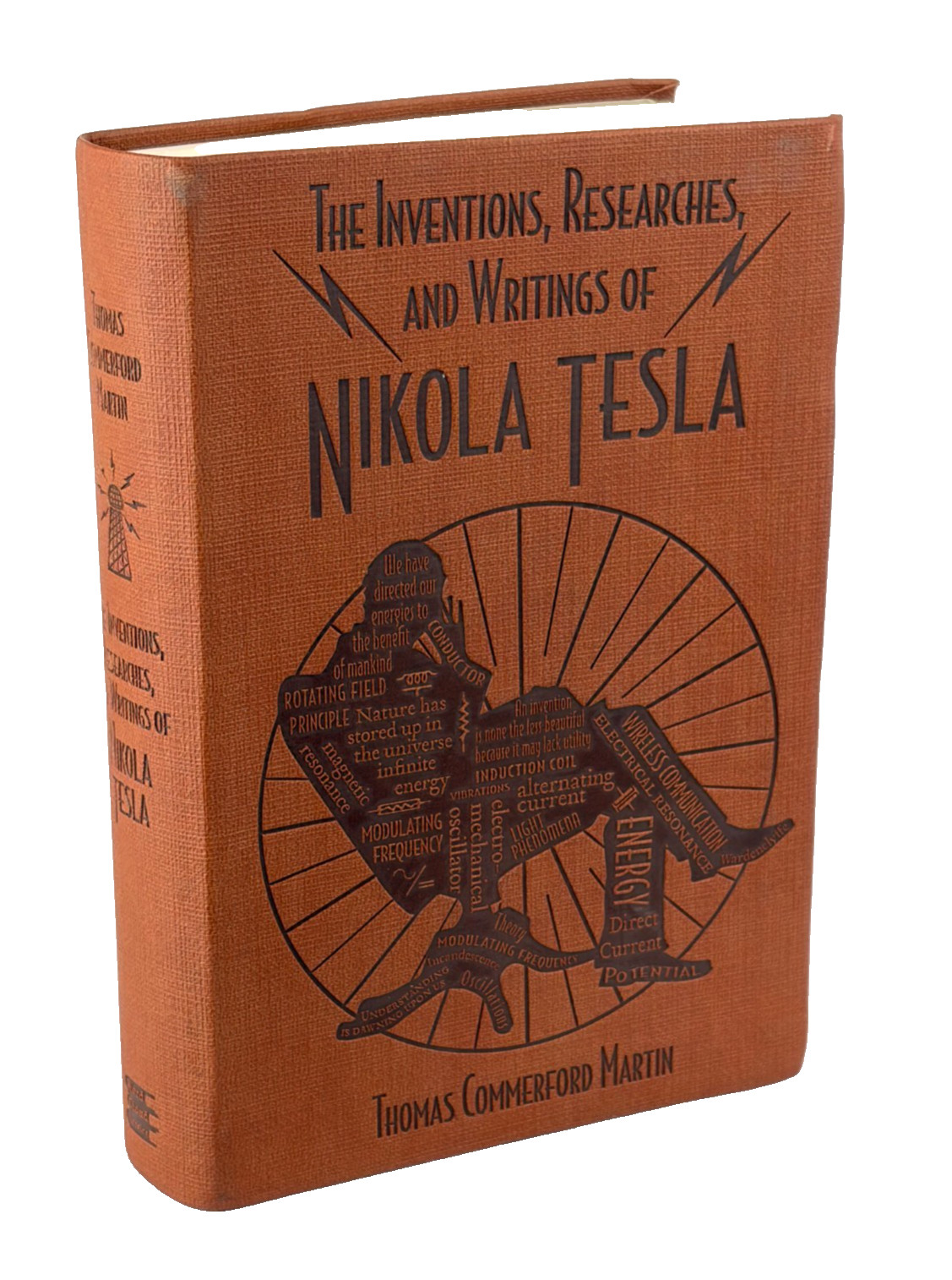 NIKOLA TESLA The Inventions, Researches, & Writings Faux Leather *Like New*