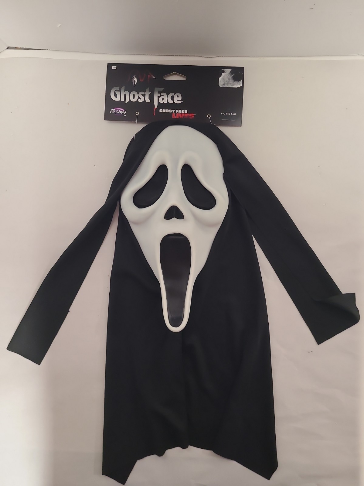 Ghost Face Scream Mask 2025 EU Easter Unlimited Fun World Div Ghost Face Scream Mask 2025 EU Easter Unlimited Fun World Div