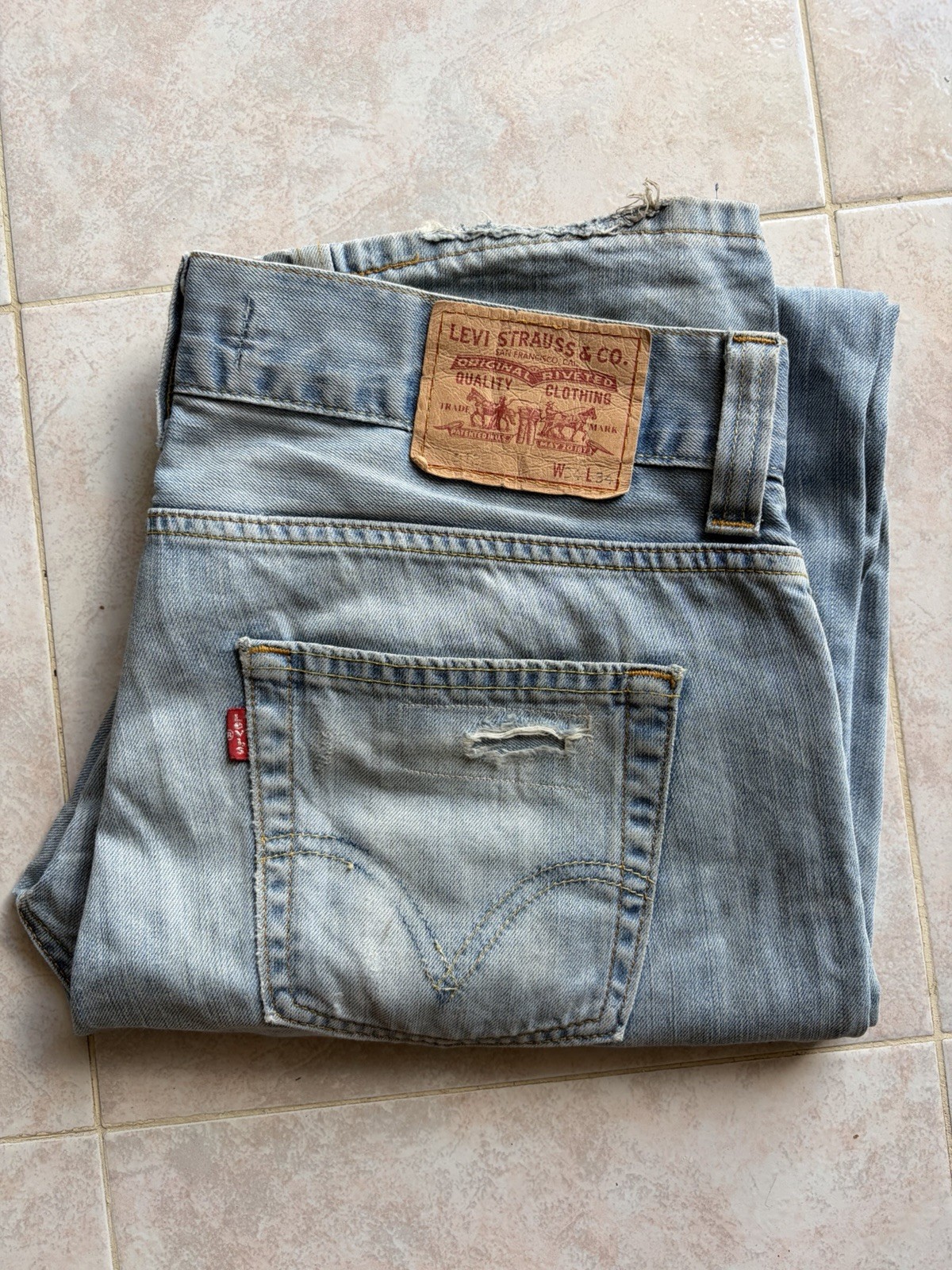 Vintage Levis 512 Boot Cut Jeans