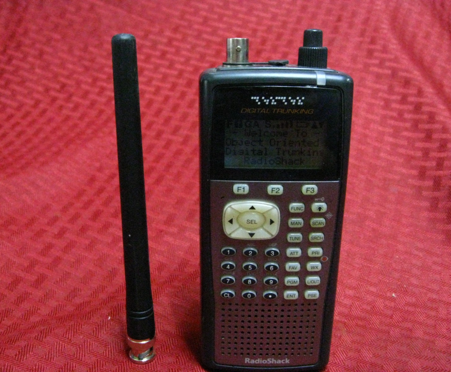 Vintage RadioShack Pro-106 Handheld Digital Trunking Scanner - Tested Works