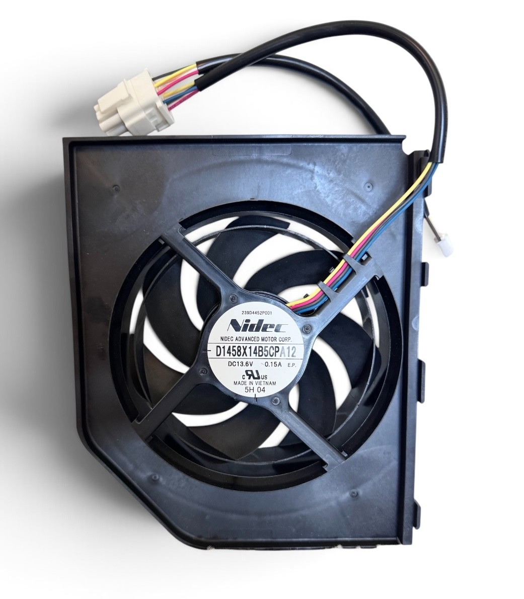 GE OEM WR60X23363 Refrigerator Condenser Fan Motor New Open Box