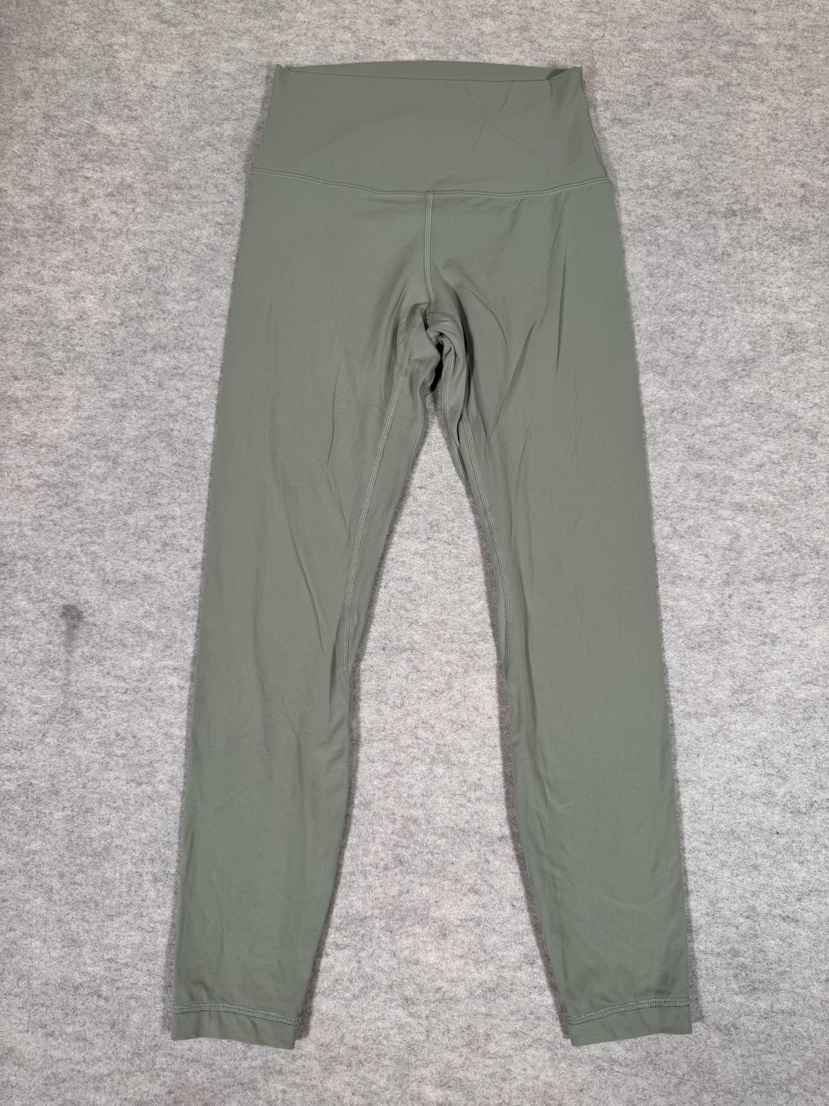 Lululemon Leggings Womens 6 Green High Rise Ankle Yoga Athletic Gym Tight