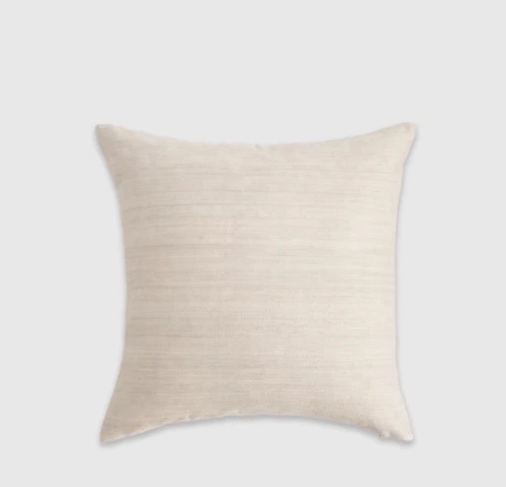 NWOT Quince Raw Silk Pillow Cover Sand 20x20 SINGLE NWOT