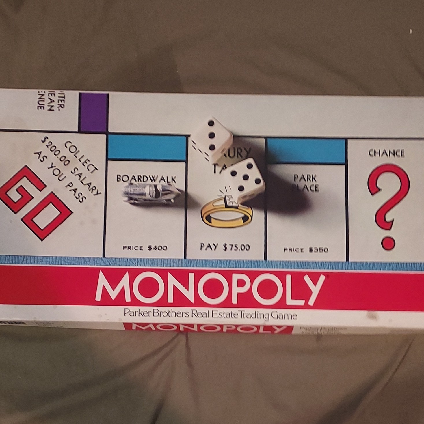 Vintage Monopoly Board Game by Parker Brothers Vintage Monopoly Board Game by Parker Brothers
