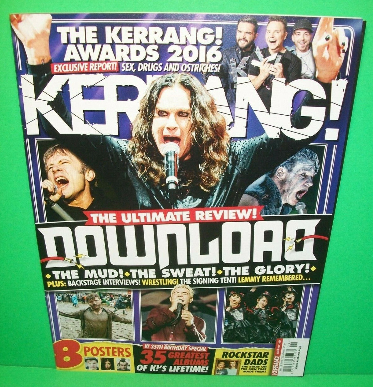 Kerrang #1624 ~ June 18, 2016 ~ The Kerrang Awards 2016