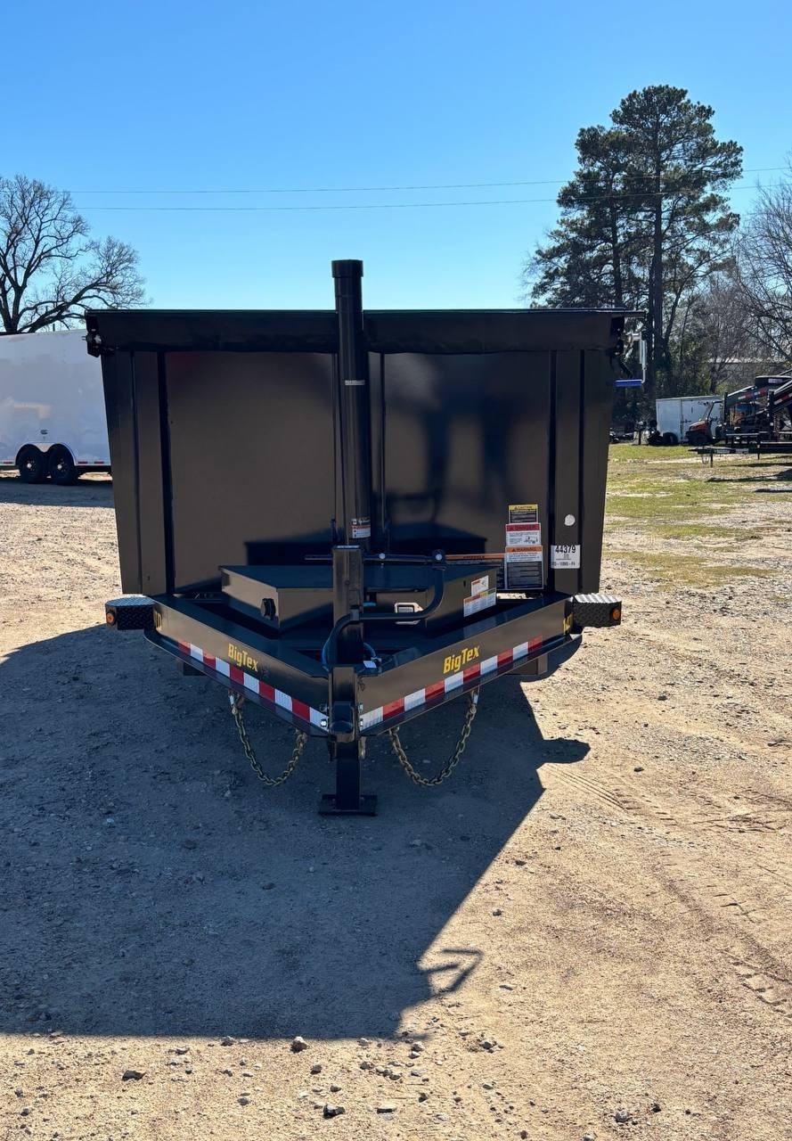 2025 Big Tex 14TD Dump Trailer 7x14 4'Sides 15,400 LB GVWR Hydraulic Tandem Axle