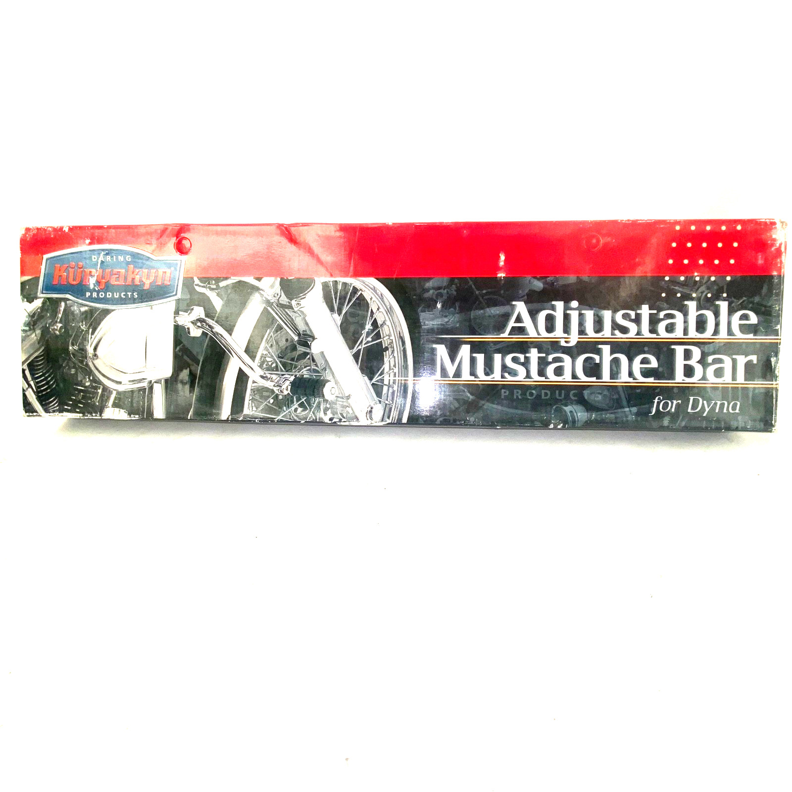 Kuryakyn Adjustable Mustache Bar Chrome #7862 Harley Davidson Dyna OPEN BOX Kuryakyn Adjustable Mustache Bar Chrome #7862 Harley Davidson Dyna OPEN BOX