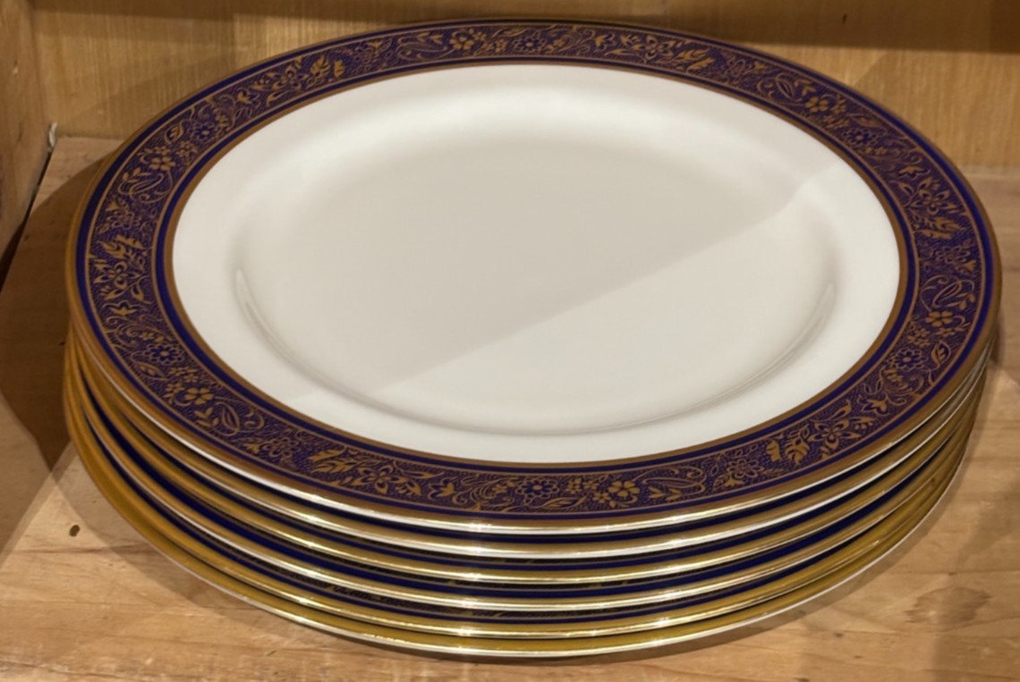 Lenox Barclay Set of 6 Dinner Plates Lenox Barclay Set of 6 Dinner Plates