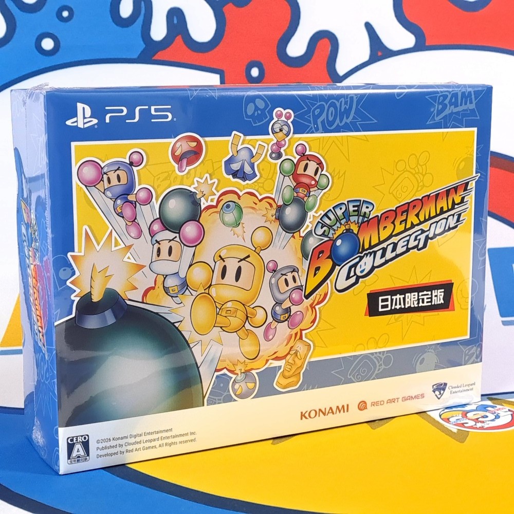 Super Bomberman Collection PS5 Japan LIMITED EDITION [Multi-Languages/ 7 Games]