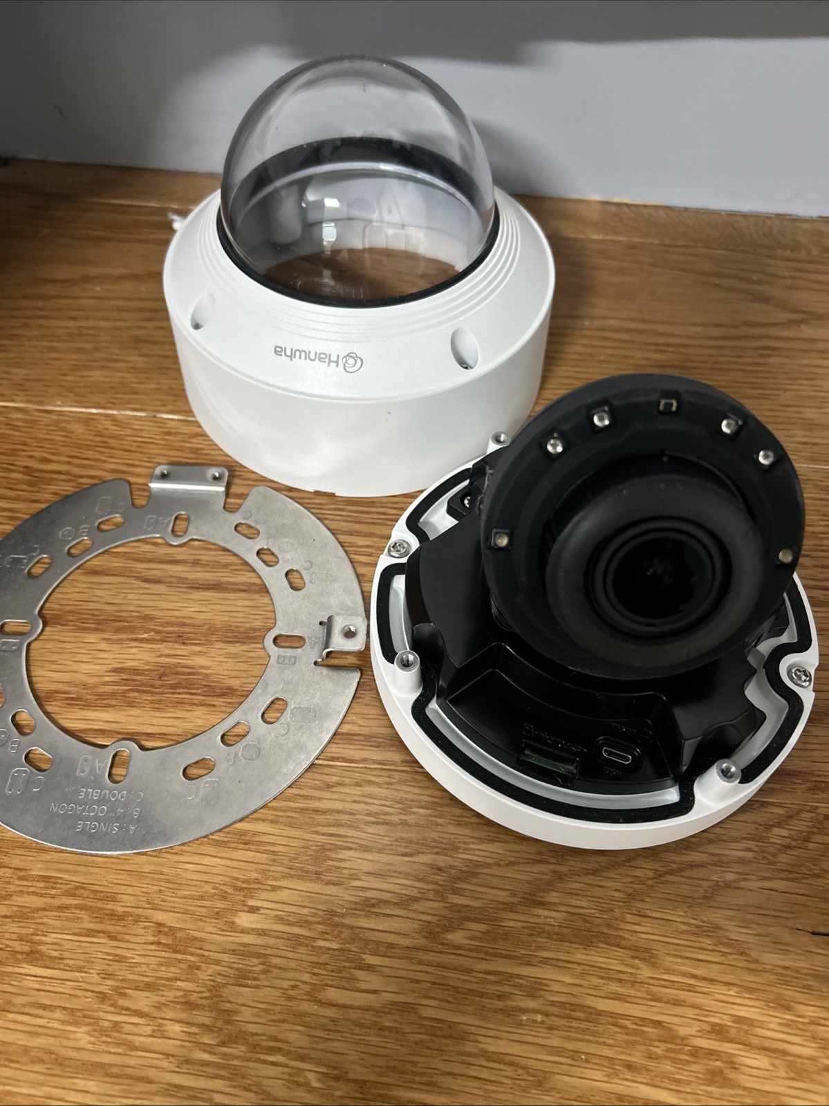 New Hanwha QNV-C8083R 5MP IR Outdoor Vandal Proof Dome AI Network Camera