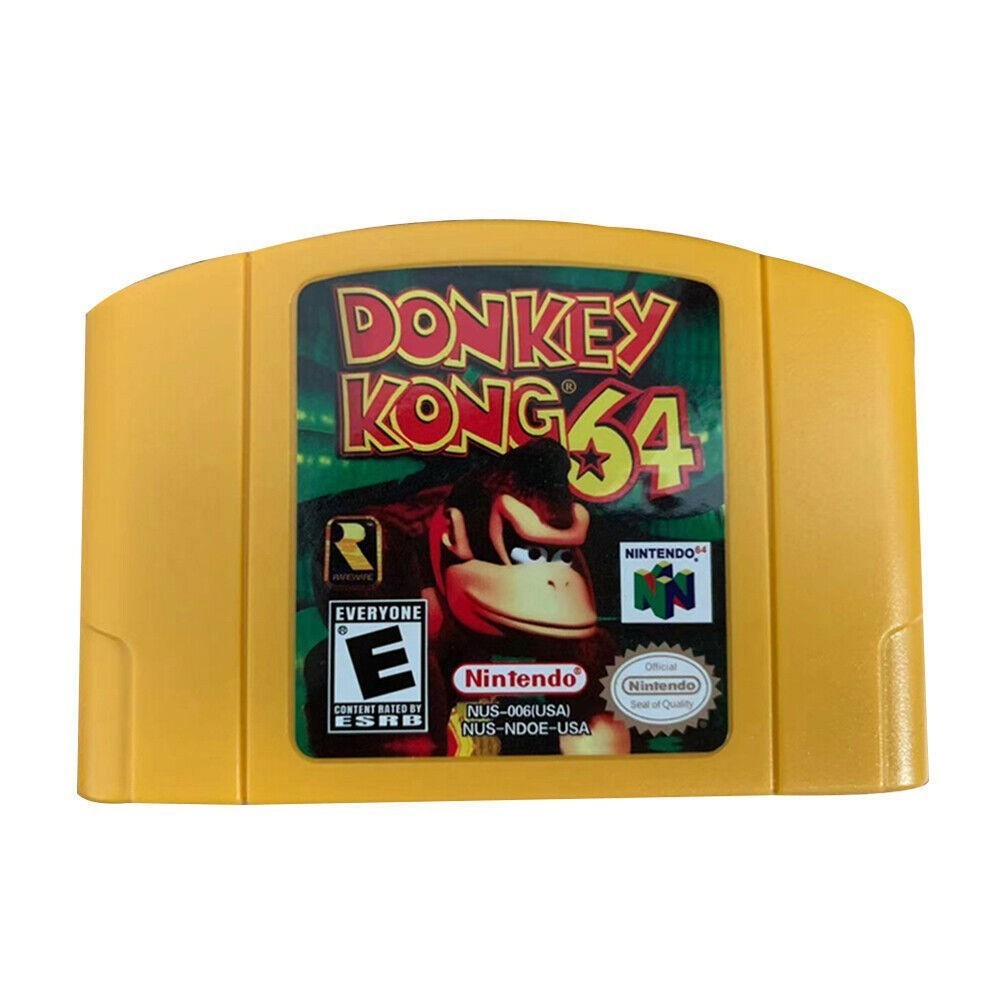 DONKEY KONG 64 Games For Nintendo 64 US Version New 