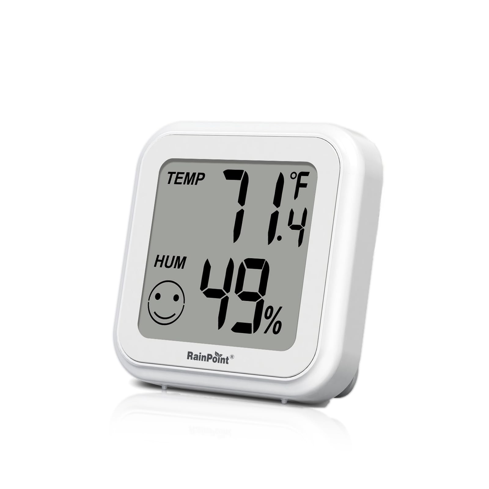 RAINPOINT 3.5\'\' Large Screen Smart WiFi Thermometer APP Remote Monitoring Data RAINPOINT 3.5\'\' Large Screen Smart WiFi Thermometer APP Remote Monitoring Data