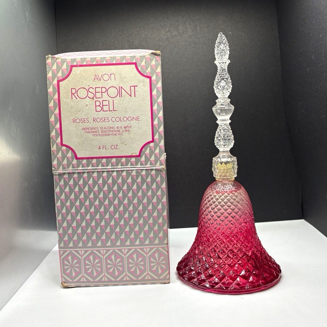 Avon Rosepoint Bell Roses Cologne, Roses Scent, 4 fl oz Regular Size Avon Rosepoint Bell Roses Cologne, Roses Scent, 4 fl oz Regular Size
