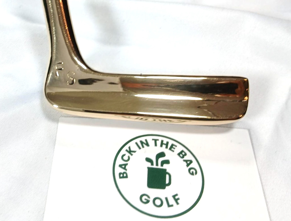 Refinished Vintage Frank Strazza Model 80 High Polished Beryllium Putter Refinished Vintage Frank Strazza Model 80 High Polished Beryllium Putter