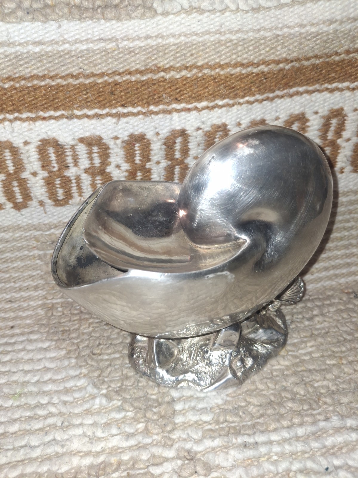 Victorian Silver Plated nautilus Spoon Warmer England Circa 1860-1890. Victorian Silver Plated nautilus Spoon Warmer England Circa 1860-1890.