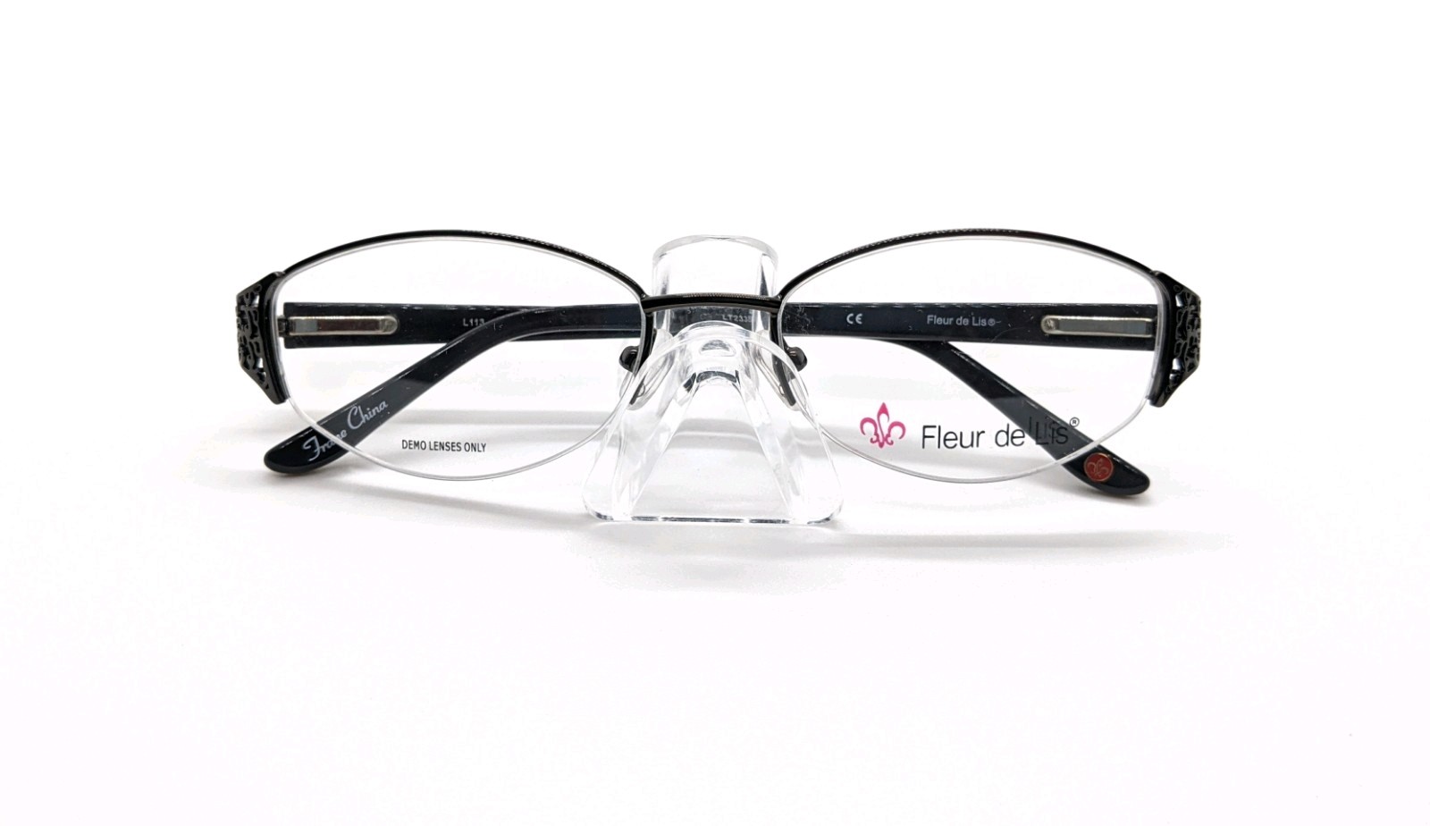 New Women\'s Fleur-De-Lis L113 Eyeglass Frame New Women\'s Fleur-De-Lis L113 Eyeglass Frame