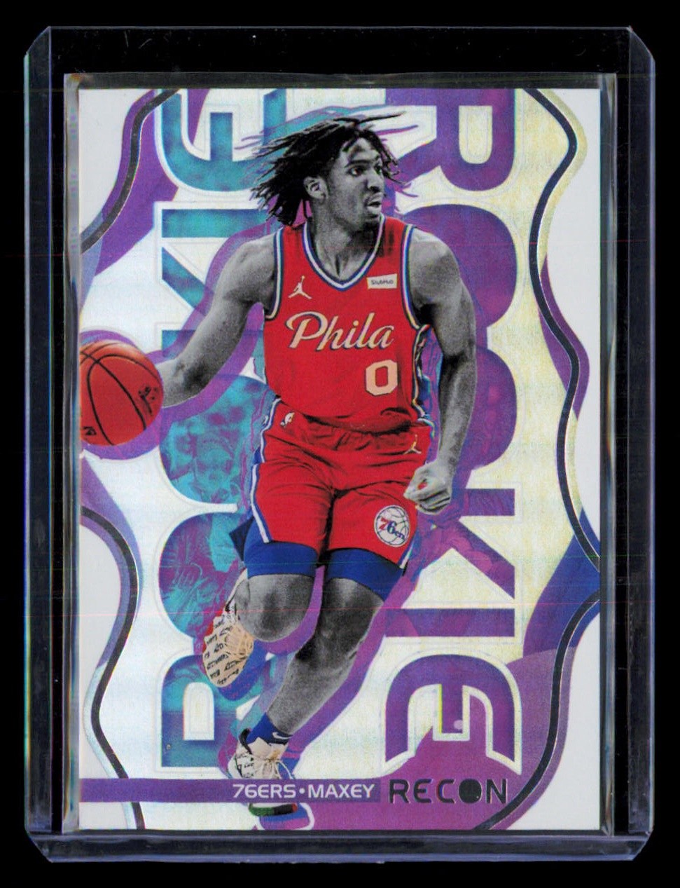 2020-21 Panini Recon #12 Tyrese Maxey Rookie Recon