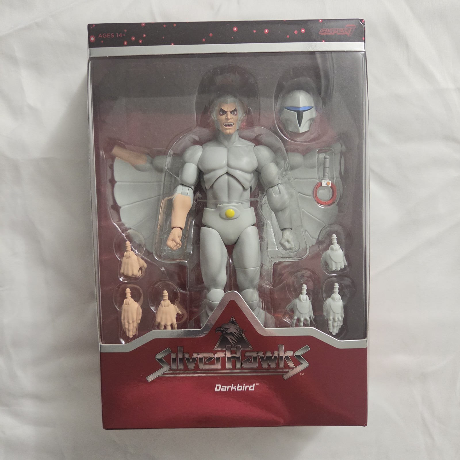 SilverHawks DARKBIRD Super7 Ultimates Action Figure NEW