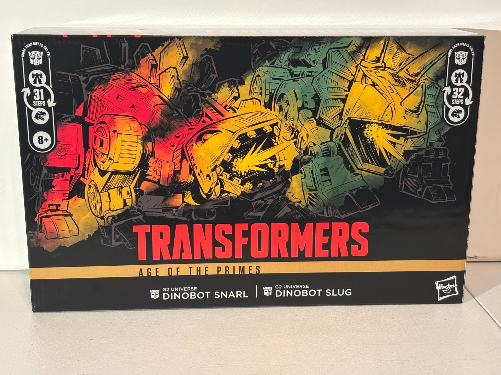 G2 Universe Dinobot Snarl & Slug (Slag) 2 Pack - Transformers: Age of the Primes