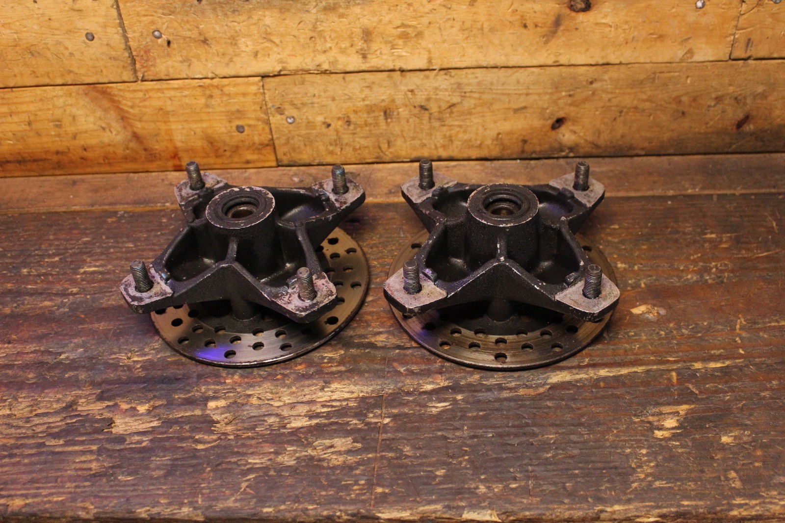 OEM 2005 Yamaha YFZ450 YFZ 450 Left Right Front Wheel Hub Rotors Pair