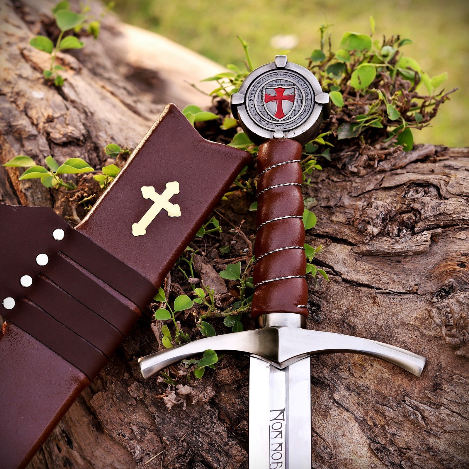 Crusader Replica Faithkeeper Knights Templar Sword Handmade Medieval Collectible