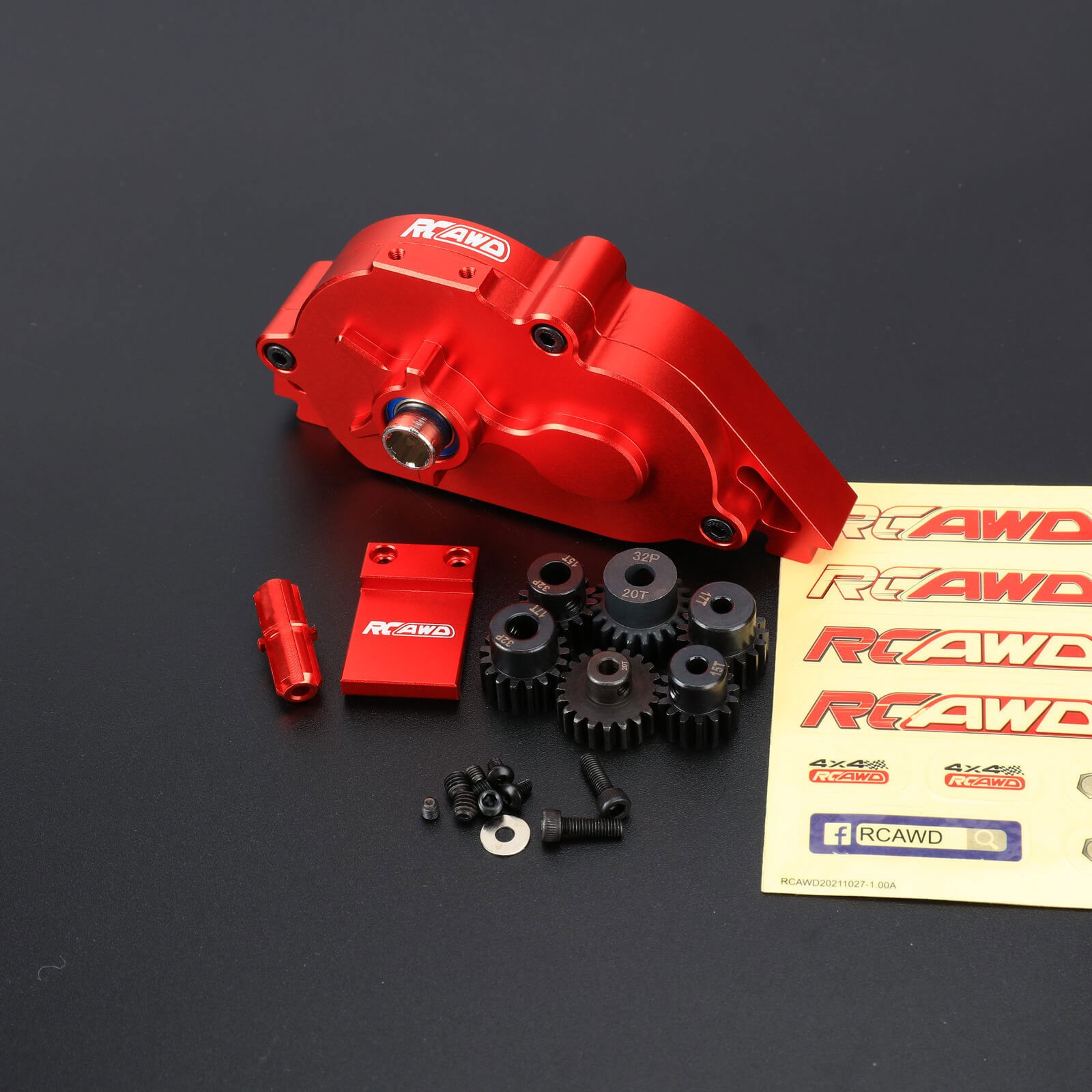 RCAWD Power Module Metal Slipper Upgrade Set for Arrma 1/8 Typhon Vendetta 3s