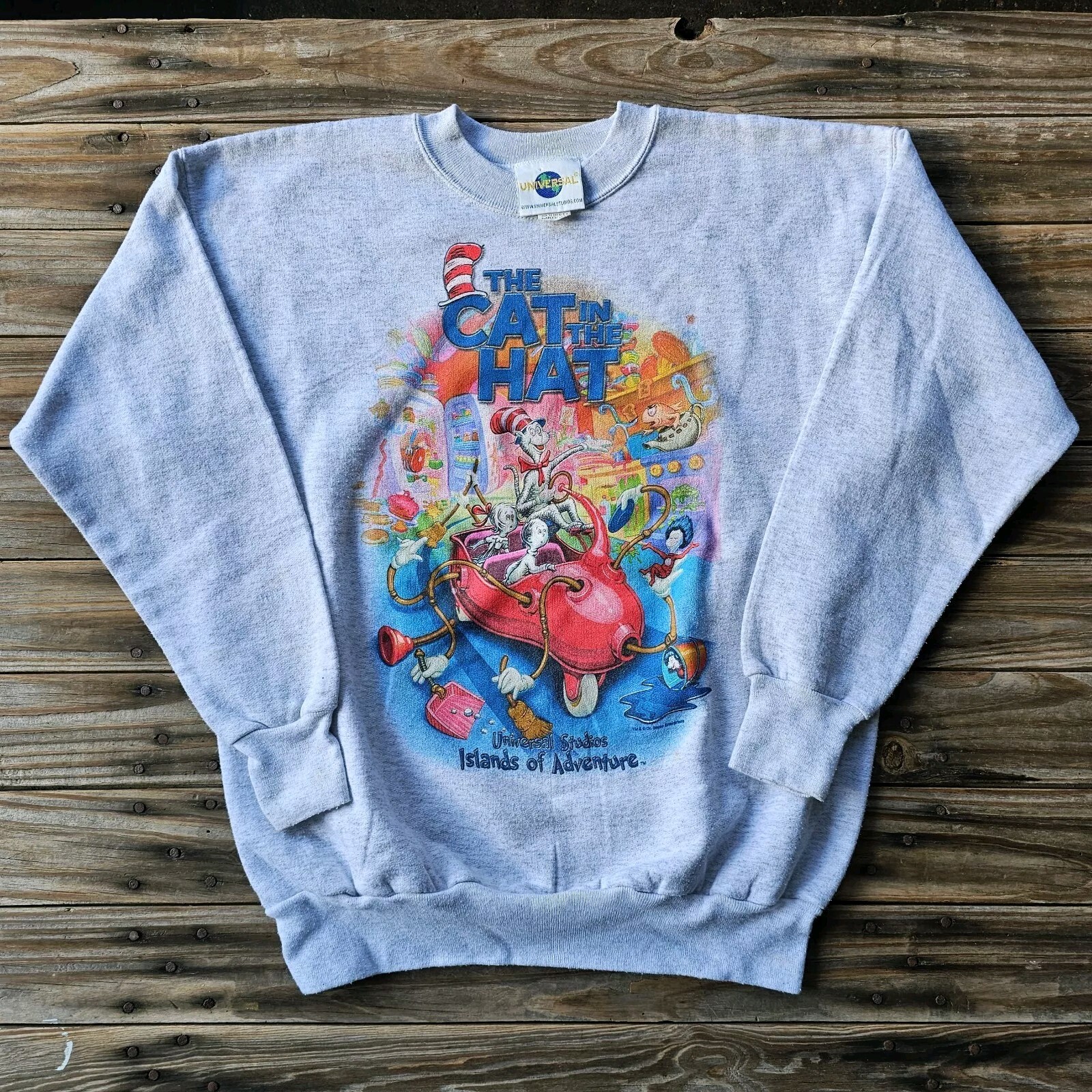 Vtg Universal Studios Seuss Landing Sweatshirt Medium USA Made Vtg Universal Studios Seuss Landing Sweatshirt Medium USA Made