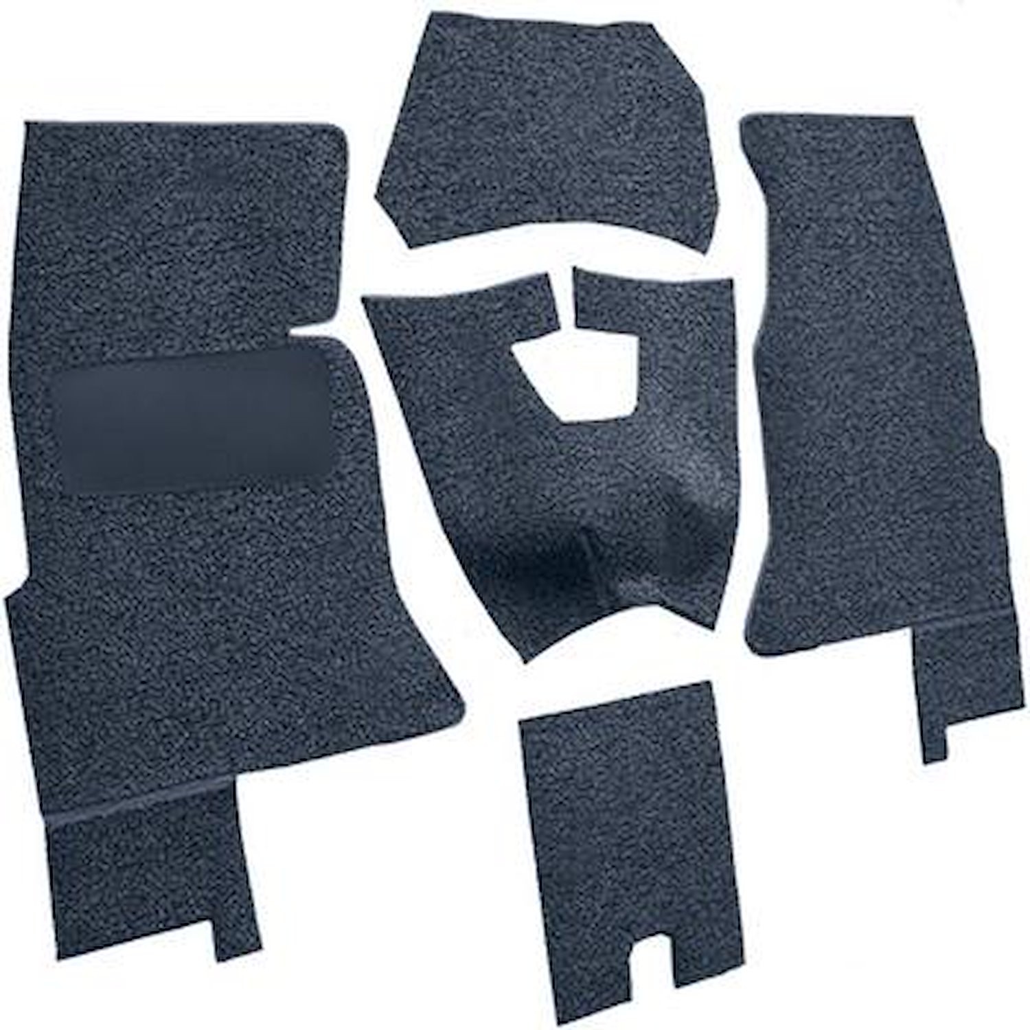 OER VT1162808 1961-62 Chevrolet Corvette; Complete Cut & Sewn Carpet Set; Foam