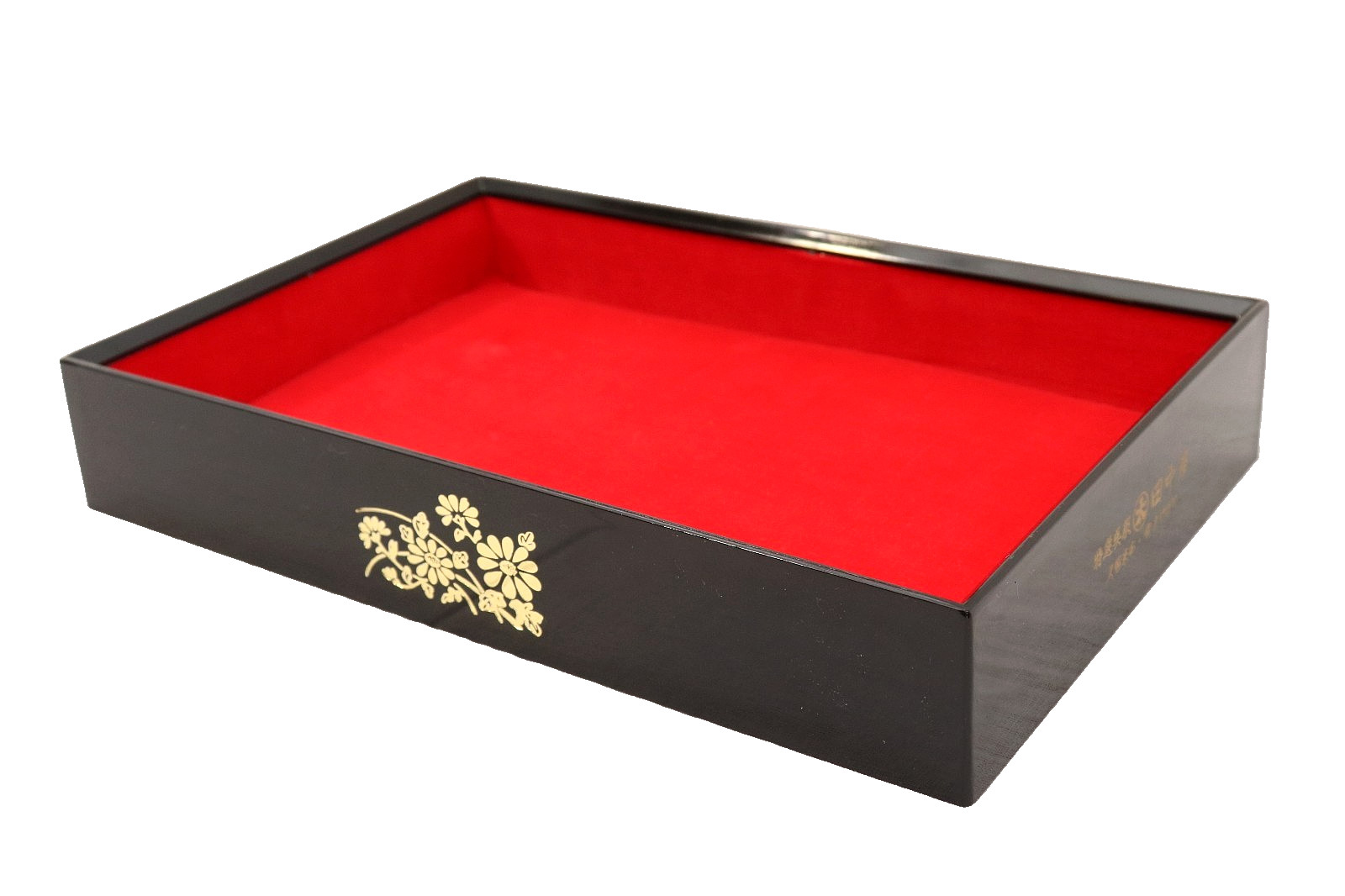 Japanese Vintage Wasurena-bon Tray Showa Retro Valet Jewelry Box Novelty