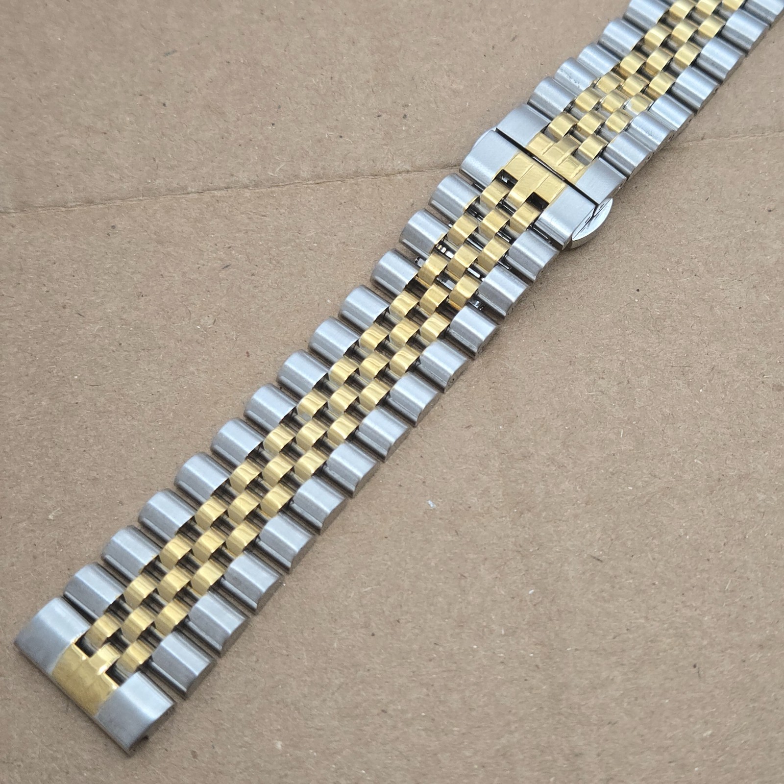 unbranded Jubilee Watch Bracelet/watch band 20mm stainless steel two-tone