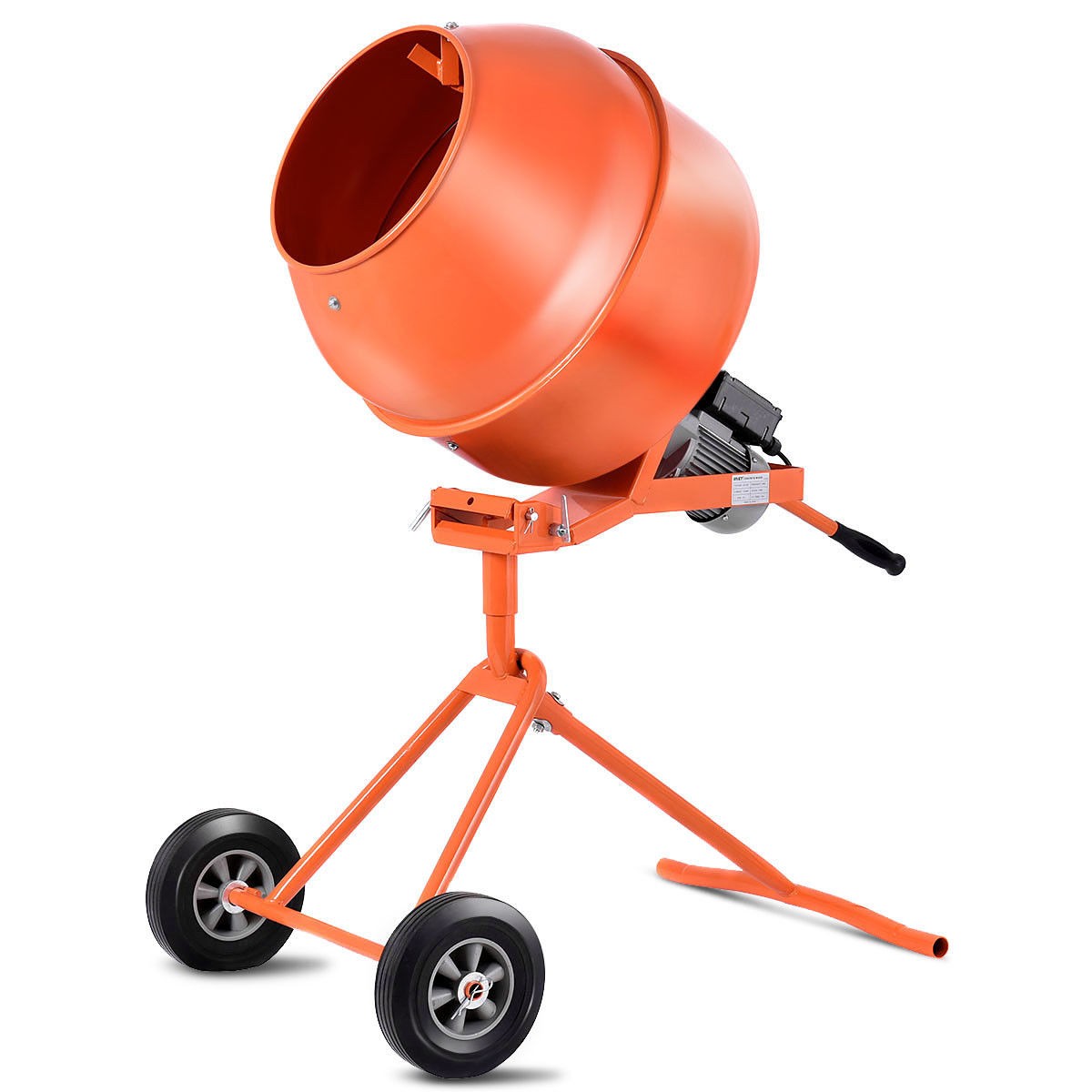 Stark USA Portable 5.0 Cu Ft Electric Cement Mixer Stucco Mortar Concrete 1/2HP Stark USA Portable 5.0 Cu Ft Electric Cement Mixer Stucco Mortar Concrete 1/2HP