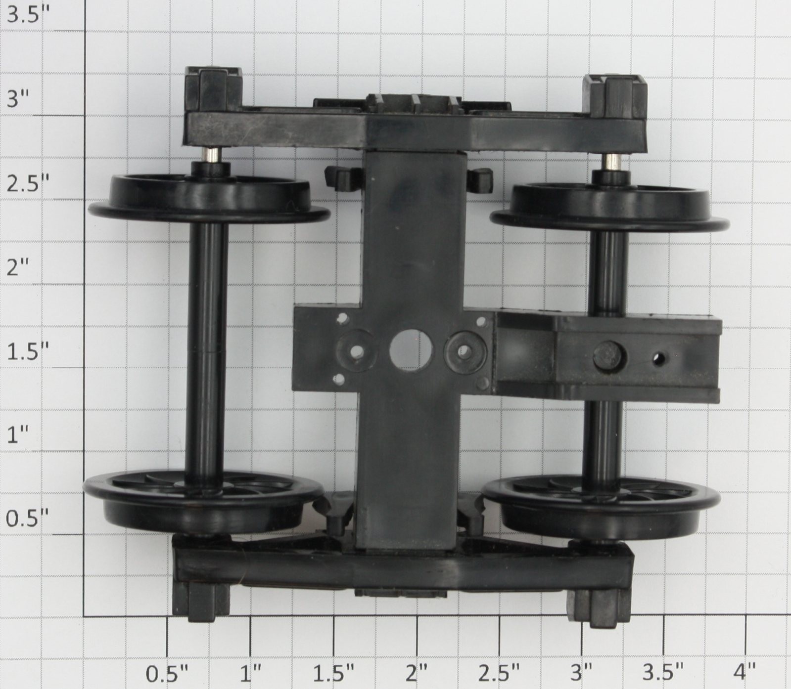 Aristo-Craft 29100 4-Wheel Passenger 4-Sprung Truck without Coupler