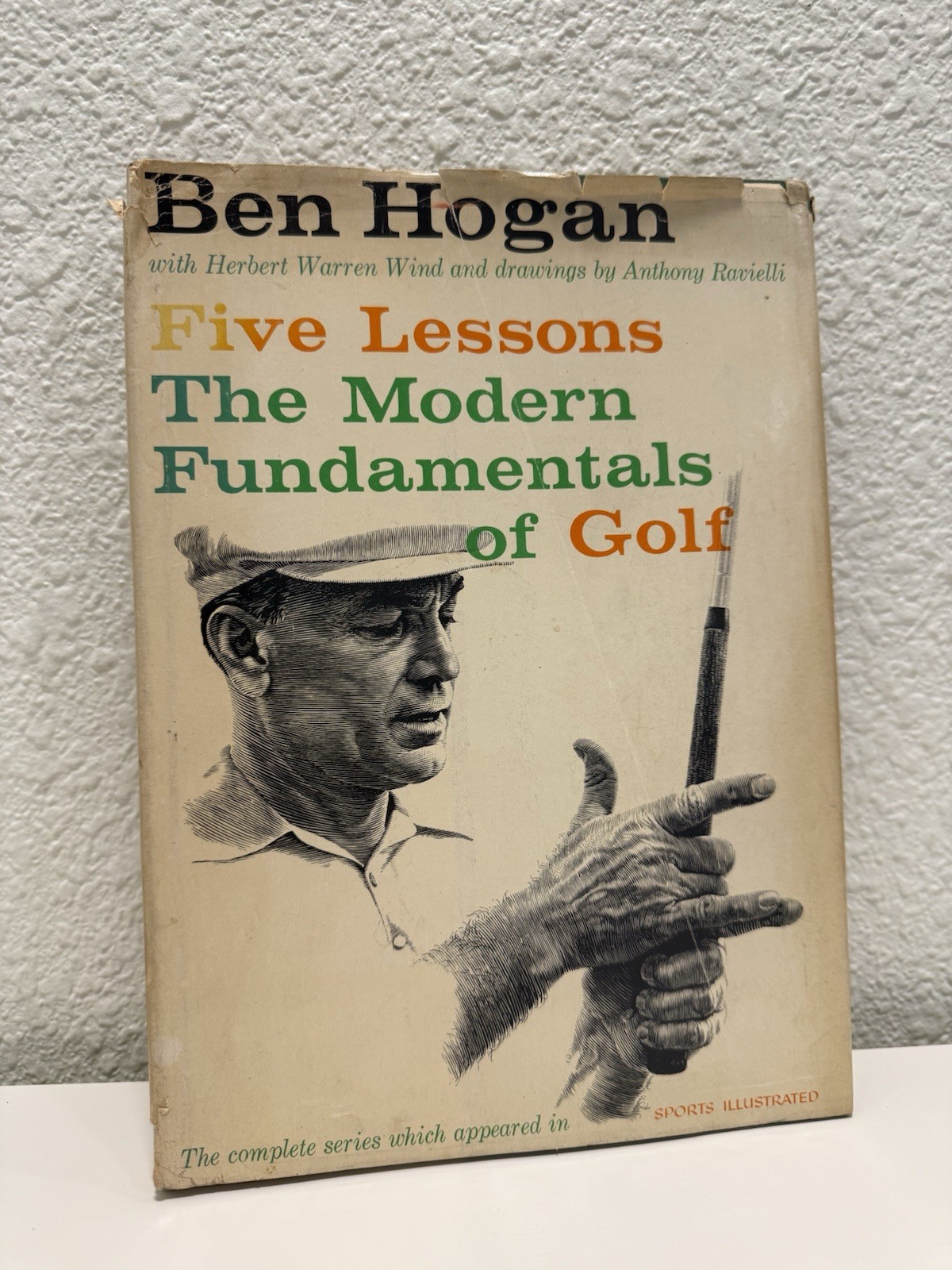 Ben Hogan Five Lessons Modern Fundamentals Golf 1957 1st Edition HC DJ