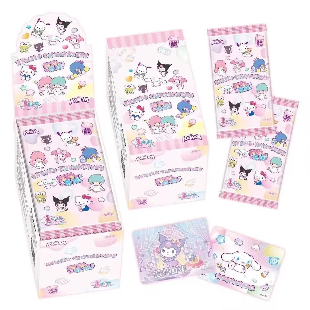 KM Sanrio Characters Sweet Journey Series Card Sealed Box Booster Box - 36 Packs