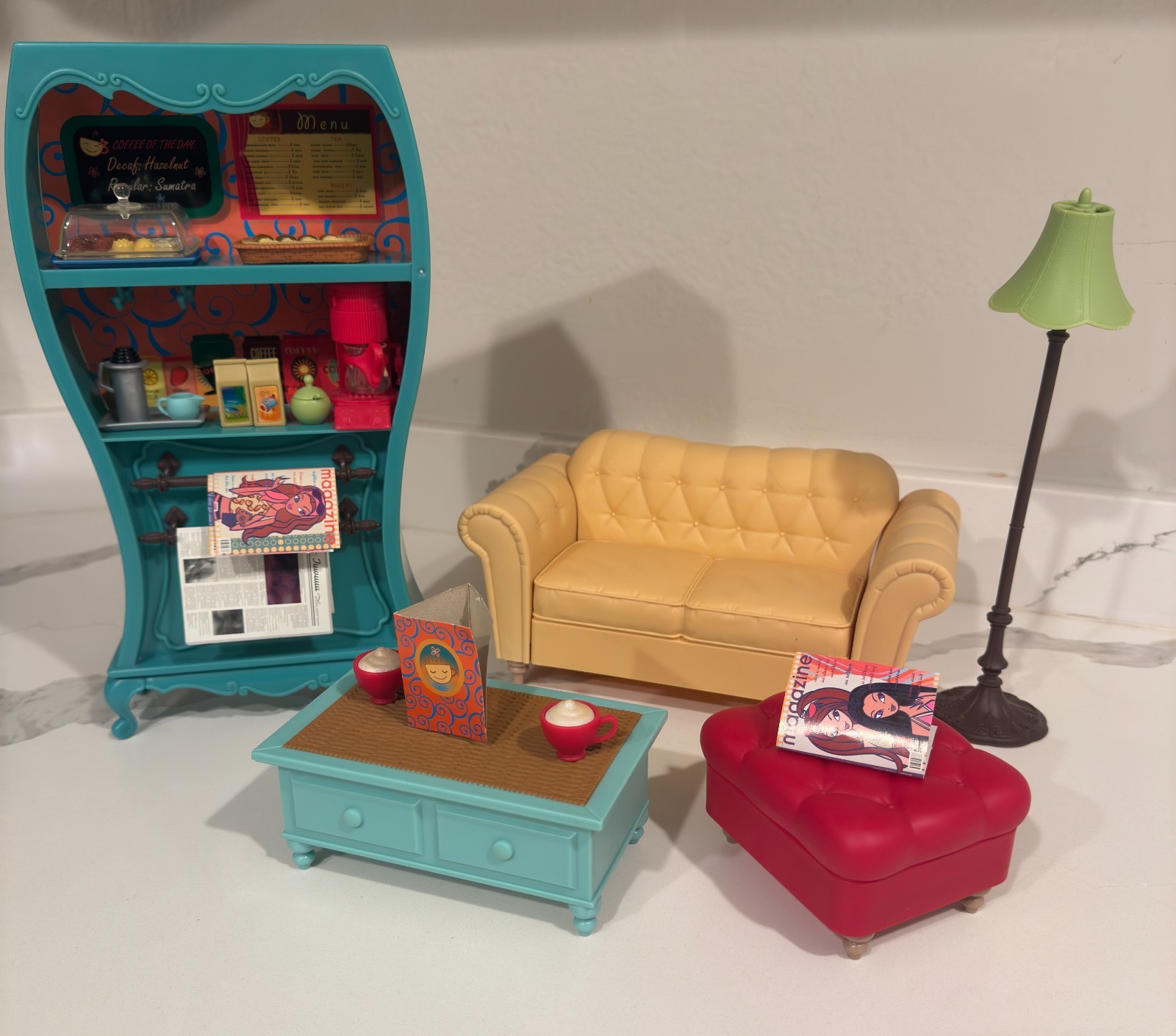 Vintage 2003 My Scene “My Café” Complete Accessory Playset