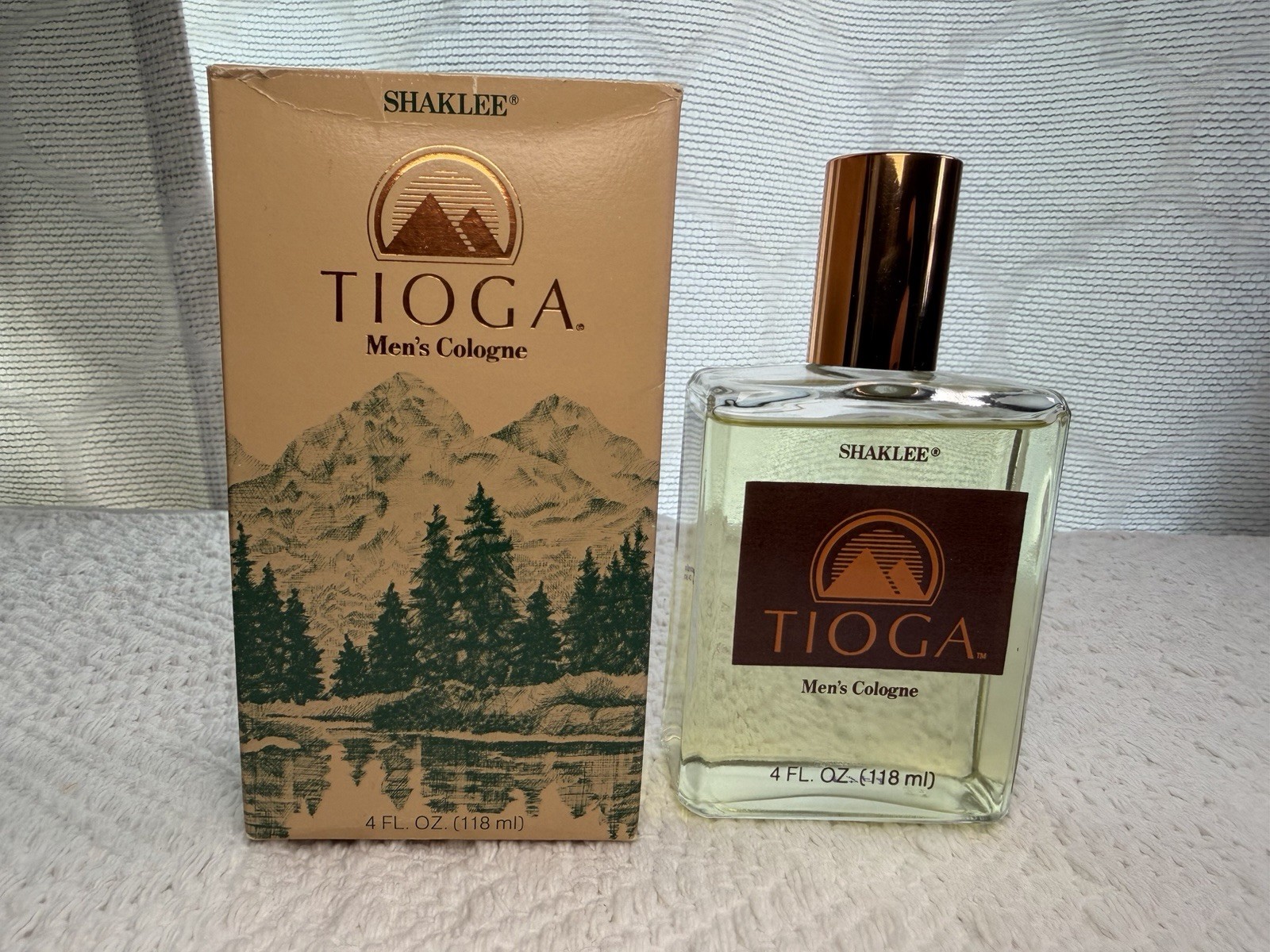 Vintage Shaklee Tioga Men’s Cologne 4oz 118ml w/ Box Rare