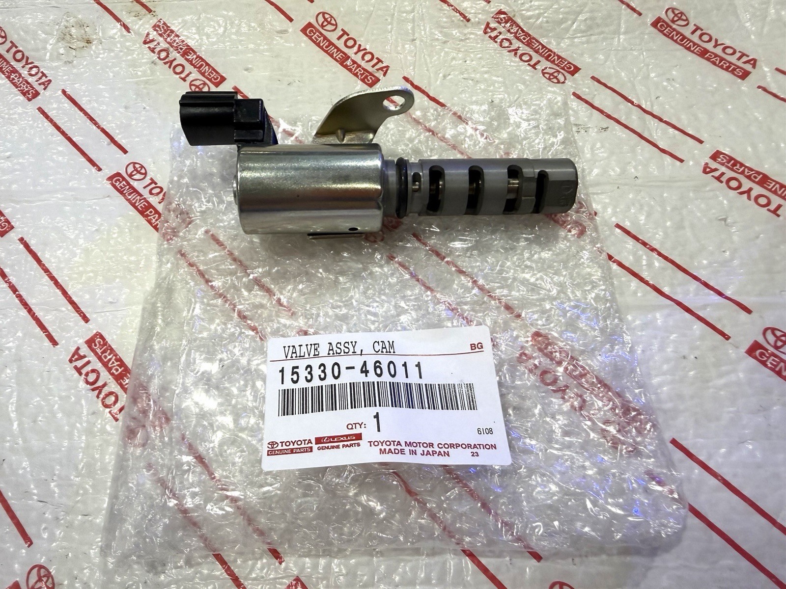 *NEW Genuine OEM Lexus 15330-46011 Valve Assembly CAM TIMING Solenoid 1998-2005 *NEW Genuine OEM Lexus 15330-46011 Valve Assembly CAM TIMING Solenoid 1998-2005