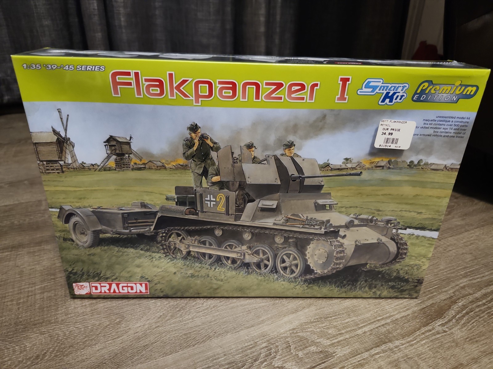 Dragon Models 39 to 45 Series Germany 1:35 Flakpanzer I New Dragon Models 39 to 45 Series Germany 1:35 Flakpanzer I New