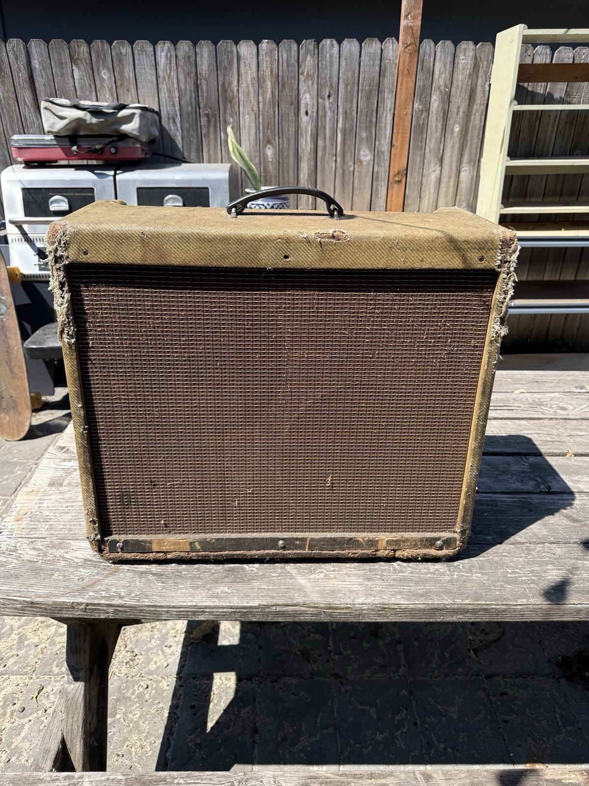 Fender Blues DeVille 212 60W 2x12 Tube Guitar Combo Amp USA Tweed Serviced