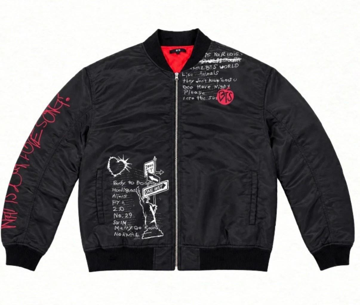BTS Bomber Jacket Arirang World Tour 2026 NYC New York Exclusive