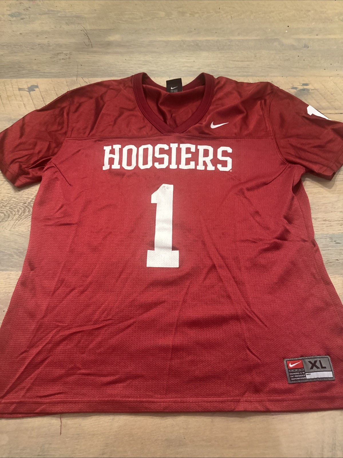VTG Indiana Hoosiers Football Jersey #1 Youth XL Men’s S
