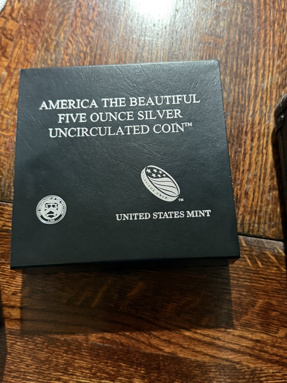 2014 P Great Smoky Mountains ATB 5 oz Silver Coin w/ Box and COA