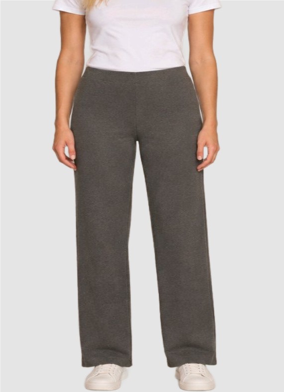 CHICO\'S TRAVELERS Size 2 (Large 12-14) Gray Pullon Pants CHICO\'S TRAVELERS Size 2 (Large 12-14) Gray Pullon Pants