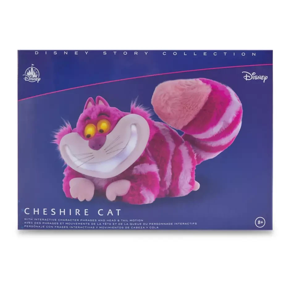 2026 Disney D23 Alice in Wonderland 75th Cheshire Cat Interative Figure Sound Mo