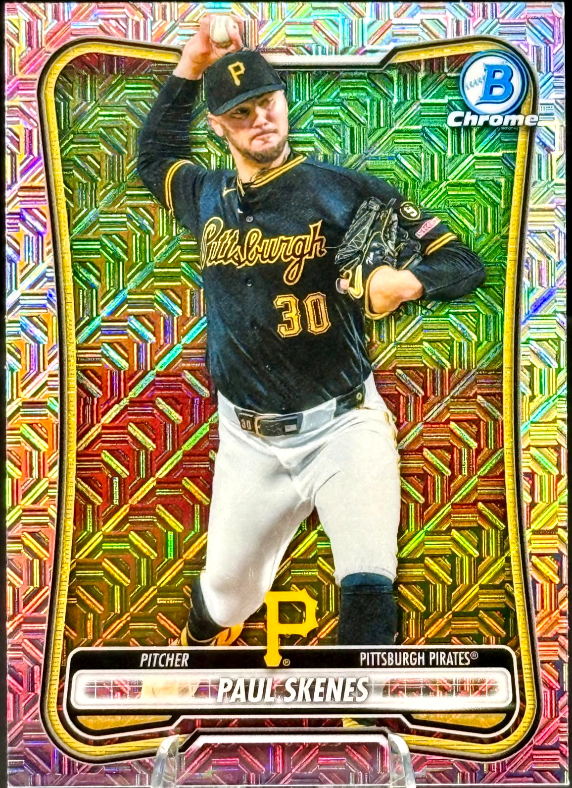 2026 Bowman Chrome - Paul Skenes #60 - Mojo Refractor