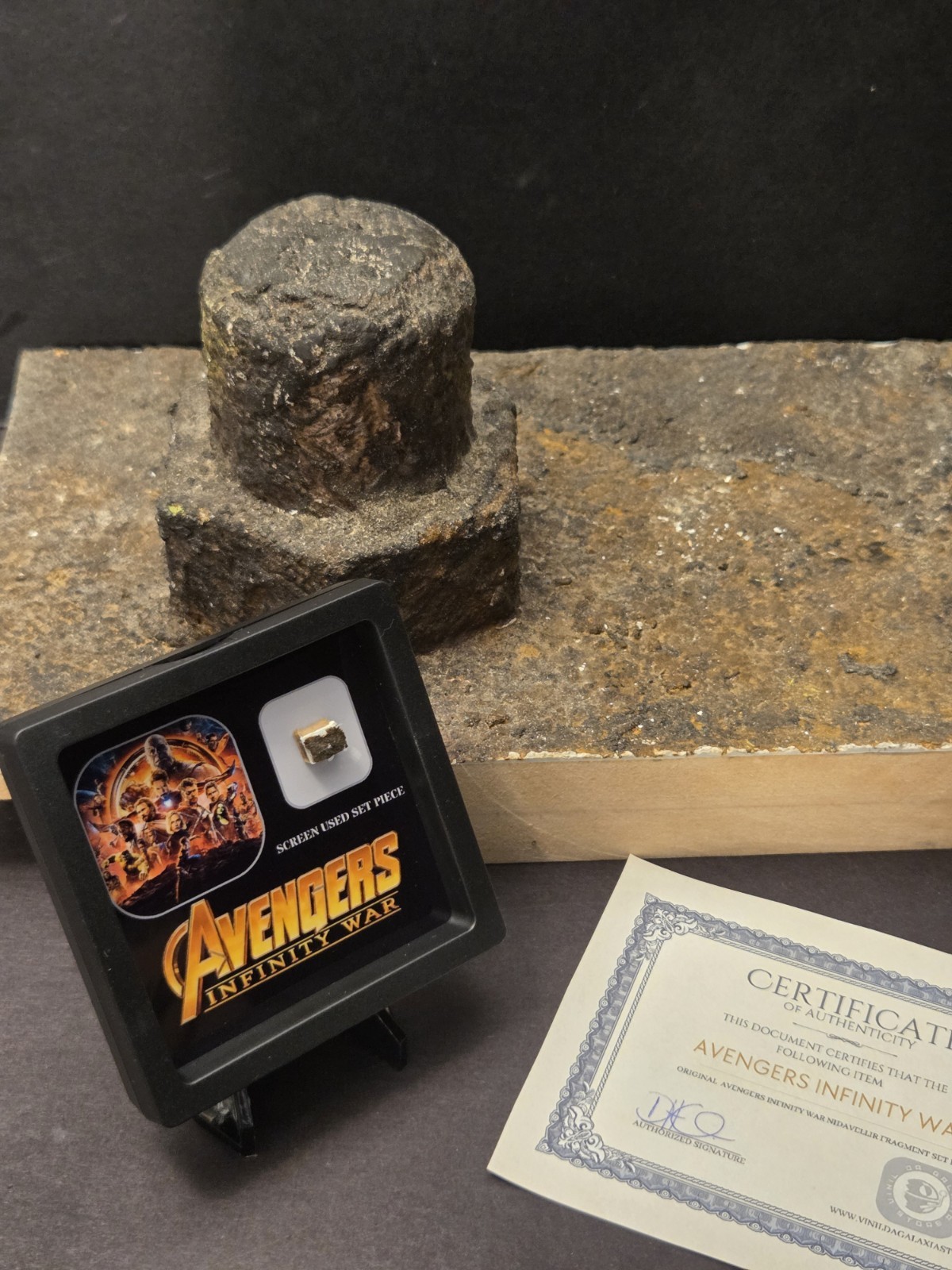 Marvel Avengers Infinity War - Original Movie Prop  Screen Used - Nivavellir Set