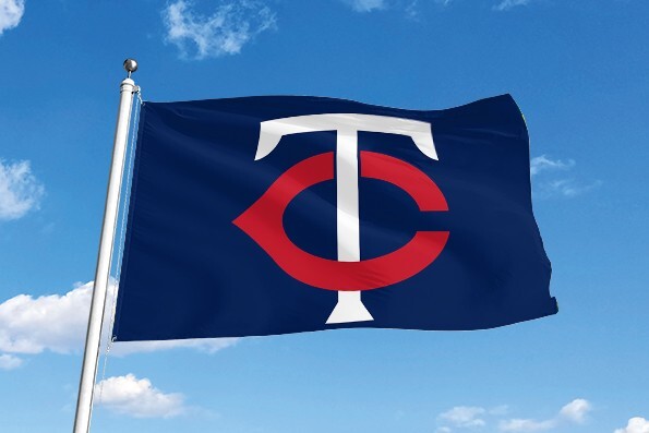 MINNESOTA TWINS 3\'X5\' FLAG/BANNER **100% FULL COLOR ON BOTH SIDES OF THE FLAG** MINNESOTA TWINS 3\'X5\' FLAG/BANNER **100% FULL COLOR ON BOTH SIDES OF THE FLAG**