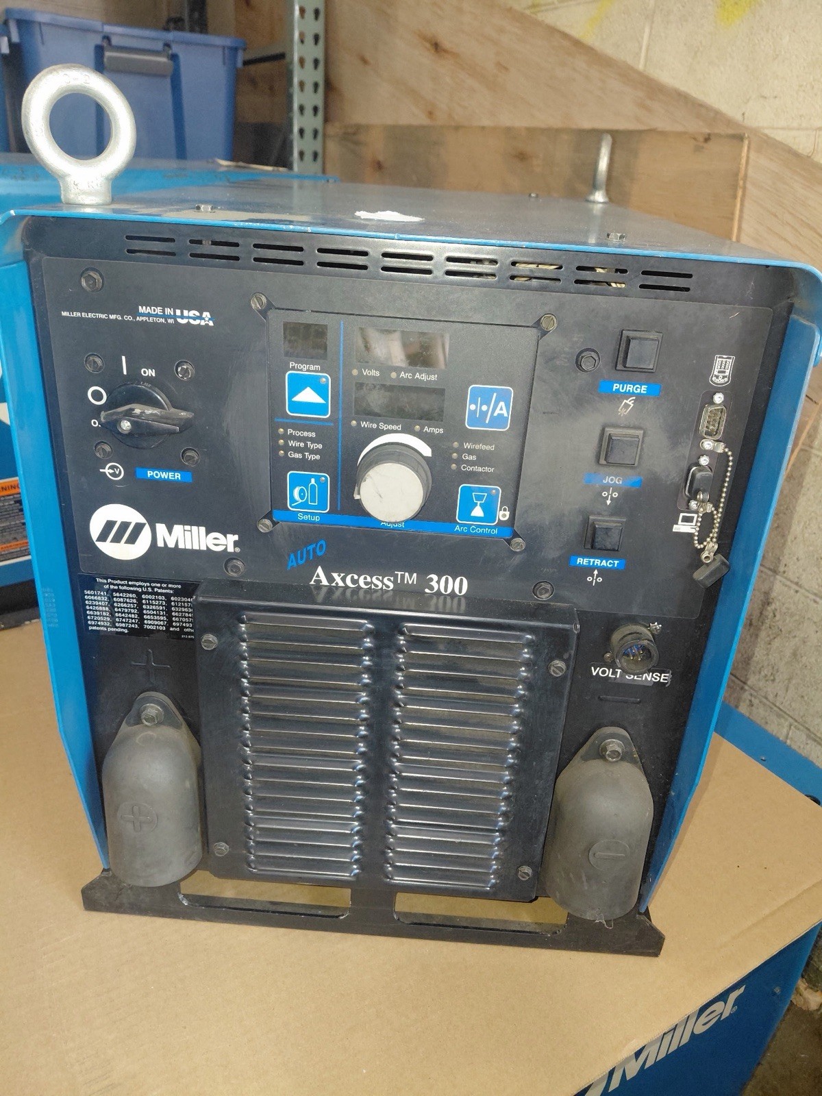 Miller Auto Axcess 300 Robotic Mig Arc Welder Power Source USED TESTED