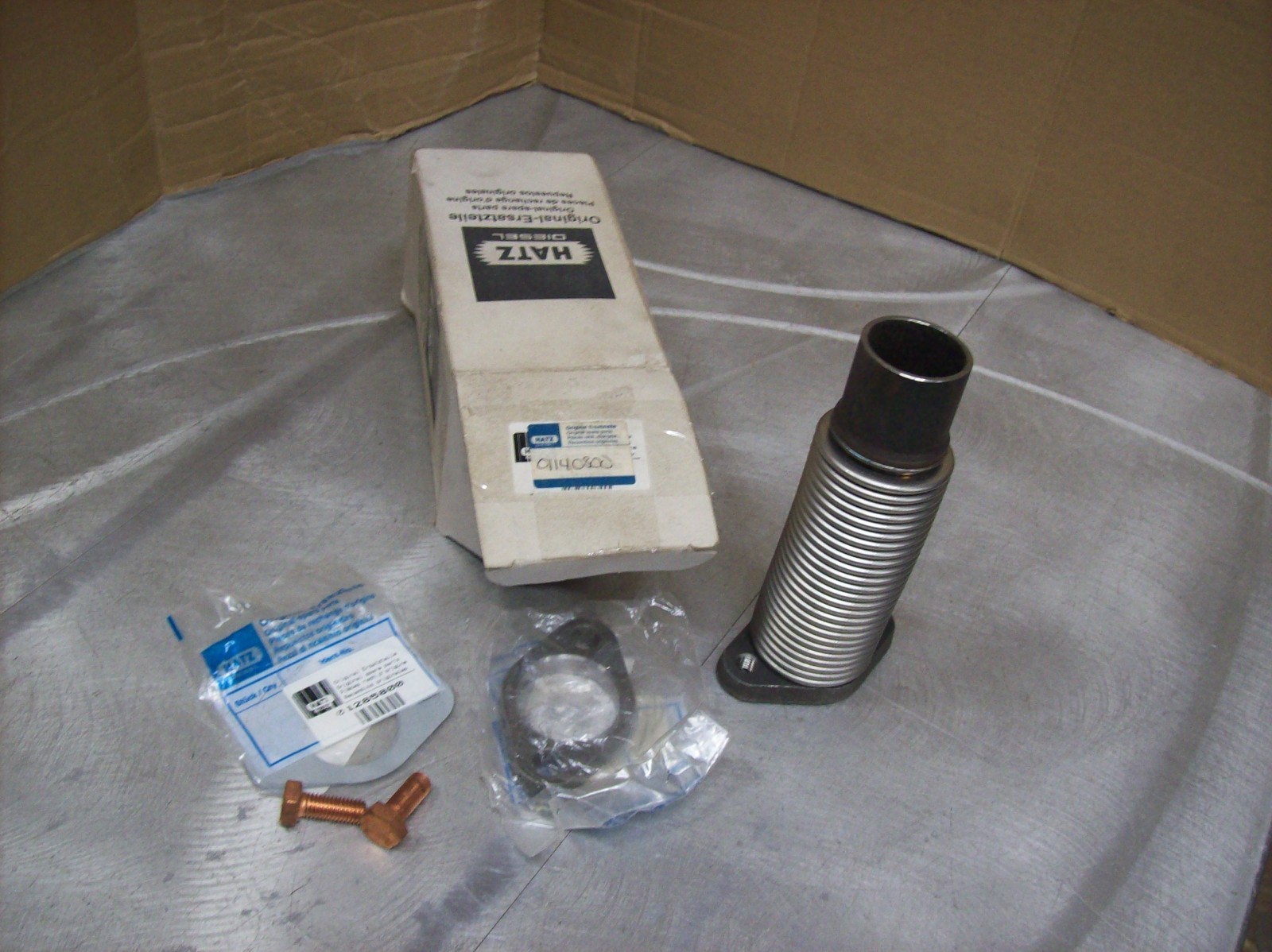 #C) Hatz Genuine OEM NOS Exhaust Kit 01140800